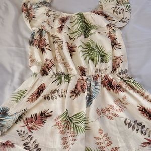 Fashion nova 1xl tropical romper onesie